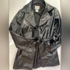 Black Pleather Jacket